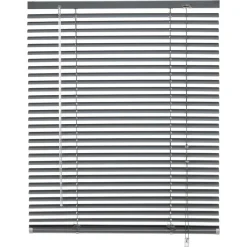 Aluminium Jaloezie Jade Antraciet 25mm 180x175 Cm