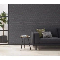 Behang Ties Antraciet