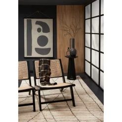 Bijzettafel Latera Zwart ø 35x60 Cm