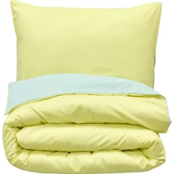Dekbedovertrek Aila Geel - 240x220 Cm