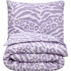 Dekbedovertrek Boaz Lila - 240x220 Cm