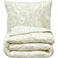 Dekbedovertrek Marble Taupe 140x220 Cm