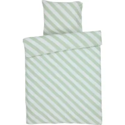 Dekbedovertrek Riley - Groen 140x220 Cm