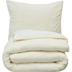 Dekbedovertrek Teddy Zand 240x220 Cm