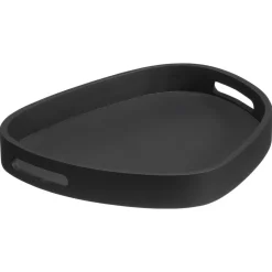 Dienblad Organic Hout Zwart