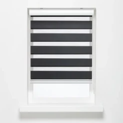 Duo Rolgordijn Eva Antraciet 100x175 Cm