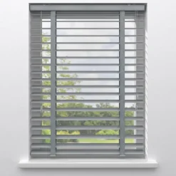 Fenstr Aluminium Jaloezie Mels Grijs 50mm