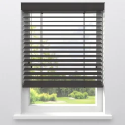 Fenstr Bamboe Jaloezie Xavi Donkerbruin 65mm