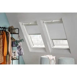 Fenstr Dakraam Rolgordijn Dave Grijs Verduisterend