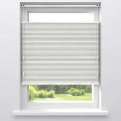 Fenstr Dubbel Plissé Aniek Wit Verduisterend