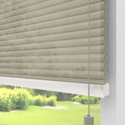 Fenstr Dubbel Plissé Jana Zand Lichtdoorlatend