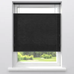 Fenstr Dubbel Plissé Jana Zwart Lichtdoorlatend