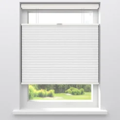 Fenstr Dubbel Plissé 45mm Lotte Wit Lichtdoorlatend