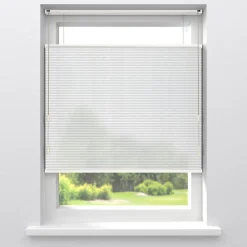 Fenstr Dubbel Plisségordijn Mia Offwhite Lichtdoorlatend