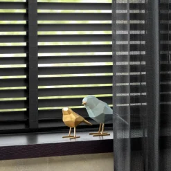 Fenstr Houten Jaloezie Hein Zwart 50mm