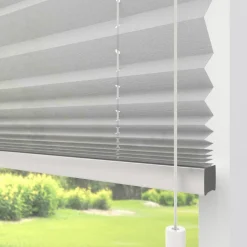 Fenstr Plissé Lina Wit Transparant