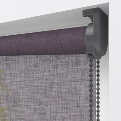 Fenstr Rolgordijn Febe Antraciet Transparant