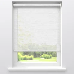 Fenstr Rolgordijn Fleur Wit Transparant