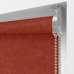 Fenstr Rolgordijn Gus Velours Cognac Deels Verduisterend