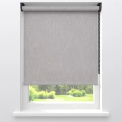 Fenstr Rolgordijn Iris Taupe Lichtdoorlatend