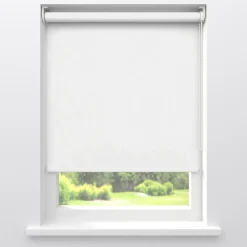 Fenstr Rolgordijn Iris Wit Lichtdoorlatend