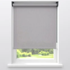 Fenstr Rolgordijn Livia Grijs Transparant