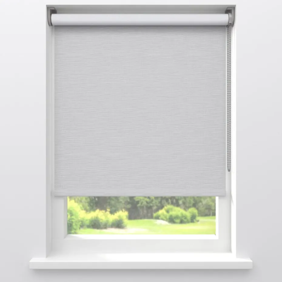 Fenstr Rolgordijn Lynn Grijs Verduisterend