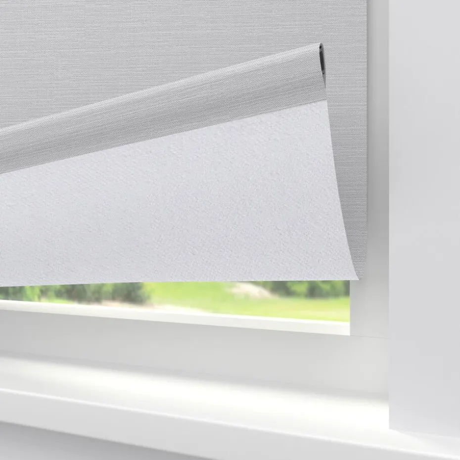Fenstr Rolgordijn Lynn Grijs Verduisterend