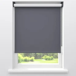 Fenstr Rolgordijn Noor Grijs Verduisterend