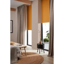 Fenstr Rolgordijn Noor Oker Verduisterend