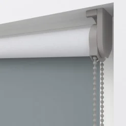 Fenstr Rolgordijn Noor Staalgrijs Verduisterend