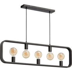 Hanglamp Varsa Zwart