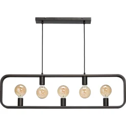 Hanglamp Varsa Zwart