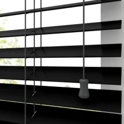 Houten Jaloezie Xander Zwart 50mm