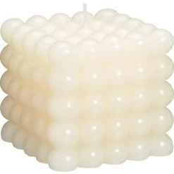 Kaars Cube Wit