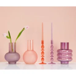 Kandelaar Aveley Lila ø 8x31 Cm