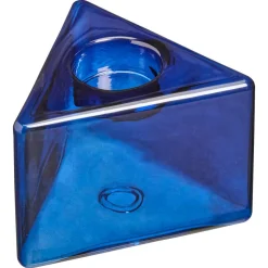 Kandelaar Triangle Blauw