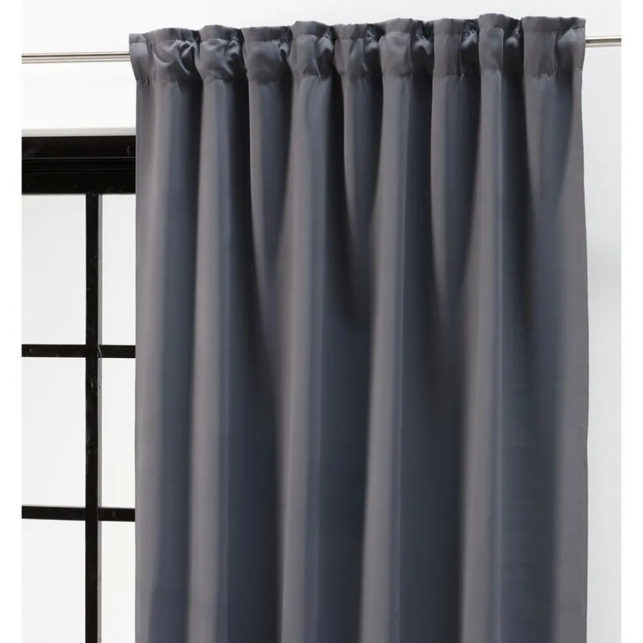 Kant En Klaar Gordijn Luna Antraciet