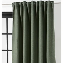 Kant En Klaar Gordijn Ziva Donkergroen