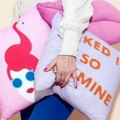 Kussen Mine Paars 45x45 Cm