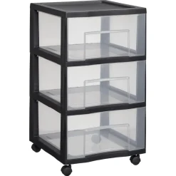 Ladekast Op Wielen Zwart XL