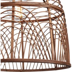 Lampenkap Selvan Bruin