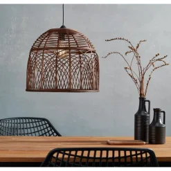 Lampenkap Selvan Bruin