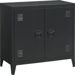 Lockerkast Leipzig 2-Deurs Zwart