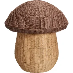 Mand Paddenstoel Naturel ø 45x47 Cm