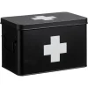 Medicijnbox Zwart 20x18,5x31 Cm