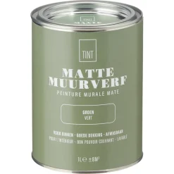 Muurverf Mat Groen 1 L