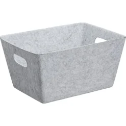 Opbergmand Vilt Grijs 39x29x20cm