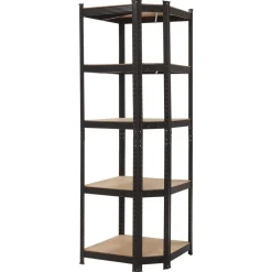 Opbergrek Verzinkt Hoek Zwart