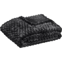 Plaid Fiesole Zwart - 150x200 Cm